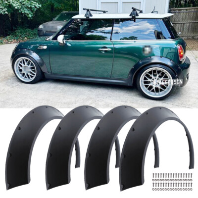 For Mini Cooper S R55 R56 R57 R58 Fender Flares Wheel Arch Extra Wide Body Kits