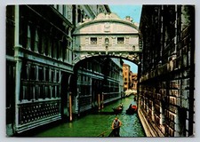 c1982 Ducal Palace Bridge of Sighs VENICE Italy 4x6  VINTAGE Postcard 0300