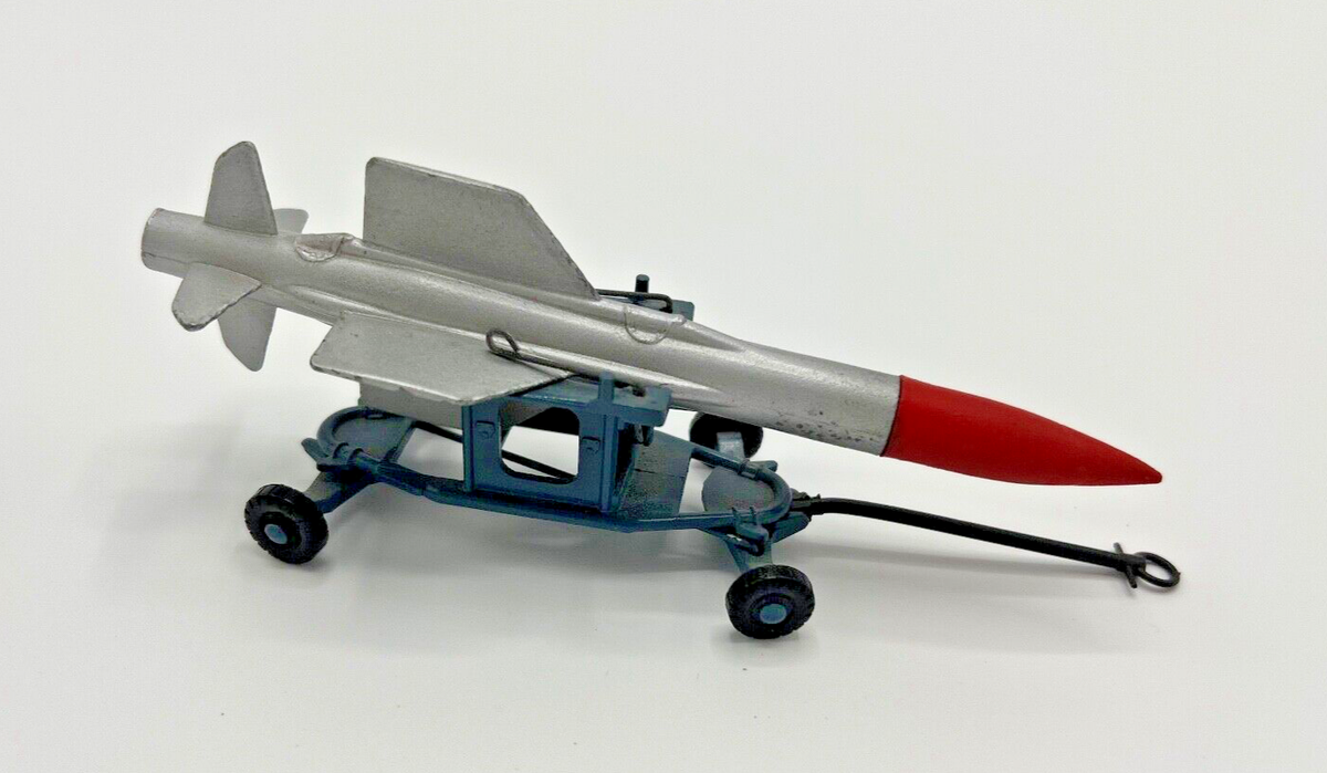 Corgi Toys 350 Thunderbird Guided Missile & Trailer, Vintage Corgi Toys 350 Thunderbird Guided Missile & Trailer, Vintage