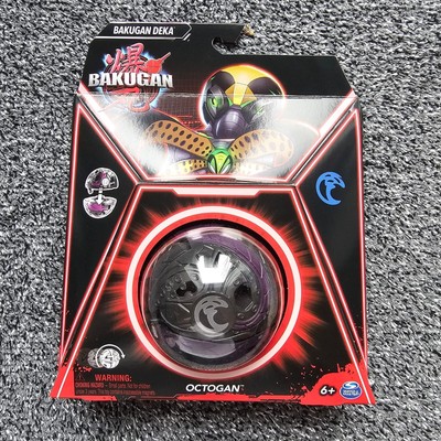 Bakugan Octogan schwarz großer Action Ball Roboter Spielzeug kombinieren & Schlägerei Schlacht neu