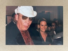 Hunter S. Thompson Original Candid Snapshot Photo 2000s Fear and Loathing Gonzo