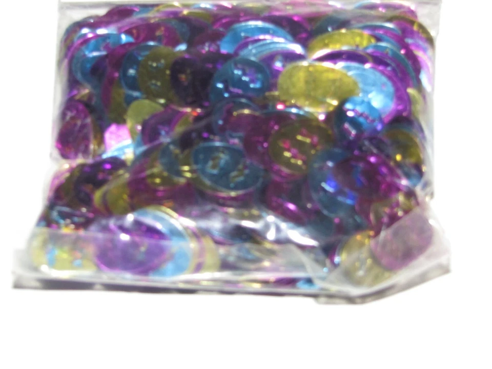 Металлическое штампованное пасхальное яйцо конфетти No40630, 1 унция/упаковка - Изображение 3 из 4