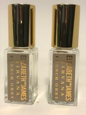 2 X Elizabeth and James Nirvana French Grey edp 0.17oz each Rollerball Mini New