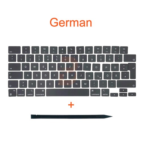 New Keys Keycaps Layout For Macbook Pro A2442 A2485 M1 MAX 14" 16" 2021 Year