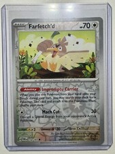 Farfetch’d 132/167 Reverse Holo Scarlet & Violet: Twilight Masquerade Pokemon