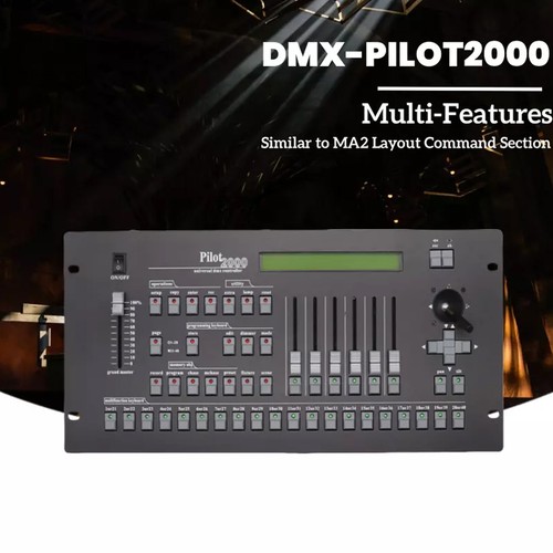 Pilot2000 DMX Console Stage Effect Lighting Consoles DMX Controller - Picture 3 of 7