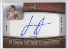 2009-10 Timeless Treasures Rookie Recruits 7/299 Jonas Jerebko #139 Auto 0e1