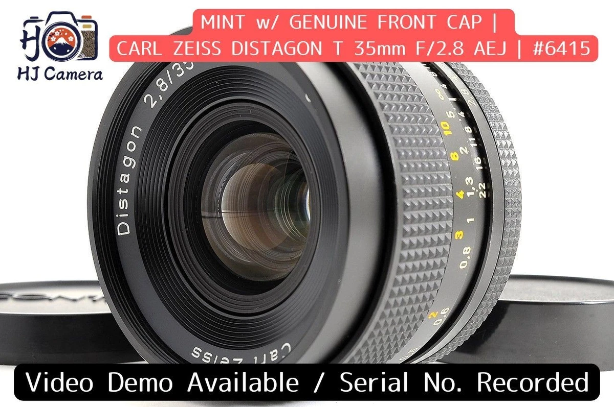 ZEISS Distagon T* f/2.8 Camera Lenses for Contax for sale | eBay