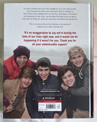 One Direction Dare To Dream Life As 1D Hand Signed Hardback Book Ft Liam Payne - Picture 5 of 17
