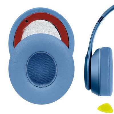 Geekria Protein Leather Ear Pads for Beats Solo 4 Wireless On-Ear Headphones