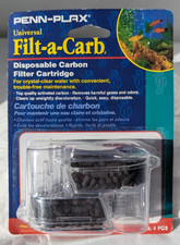 Penn-Plax Filt-a-Carb Replacement Media Cartridges (2 Pack) – Universal Fit f...