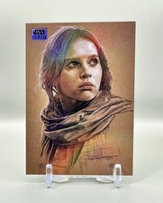 2025 Topps Chrome Star Wars Galaxy 69 Refractor JYN ERSO
