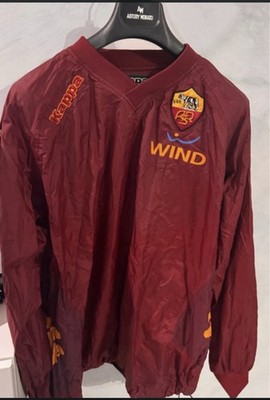 Vintage AS Roma Windbreaker Jacket by Daniele Verde