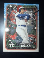 2024 Topps Holiday - Holiday Variation Shohei Ohtani #H1  Santa Hat