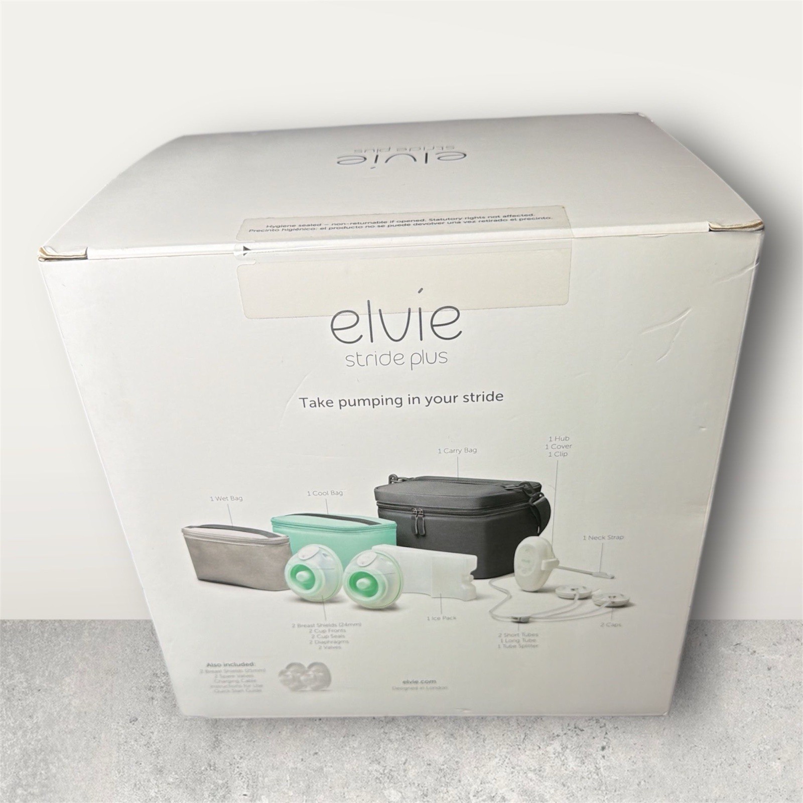 Elvie Stride Plus Double Electric Breast Pump