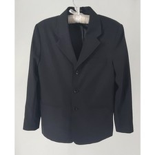 Cole by Sweet Kids boys Husky blazer black size 14H Formal Wedding Event Party