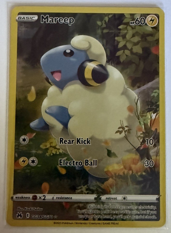 Mareep GG34/GG70 NM Crown Zenith: Galarian Gallery