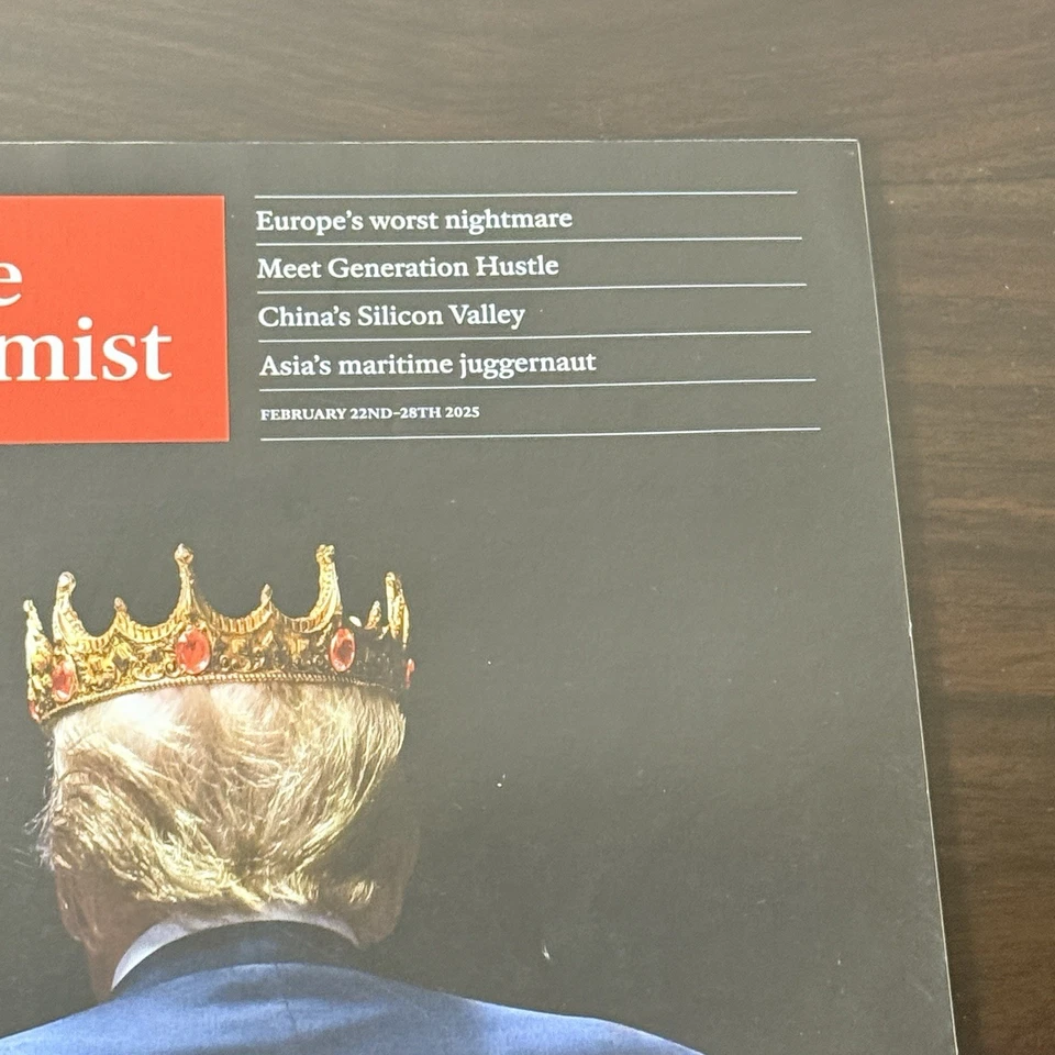 Revista semanal The Economist The Would Be King portada del presidente Trump Foto 4 de 4