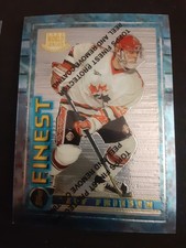 1994-95 topps finest #159 jeff friesen rookie rc
