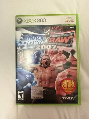 WWE Smackdown Vs Raw 2007 - Microsoft Xbox 360