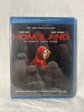Homeland: The Complete Fourth Season (Blu-ray Disc, 2015, 3-Disc Set) NEW SEALED