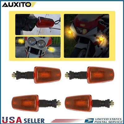 US Front 2Pair Turn Signal Indicators Winker Set For Yamaha TW200 XT225 XT250