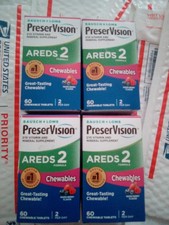Lot Of 4x PreserVision AREDS 2 Formula Eye Vi...