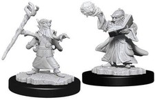 D D Nolzur's Marvelous Miniatures: Male Gnome Wizard