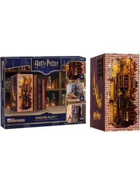 Tiny Adventures Harry Potter Diagon Alley Winkelgasse mit LED Holzbausatz Puzzle