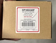 DP350240F DEFINITE PURPOSE CONTACTOR 3 POLE | 50 FLA 240 VAC COIL