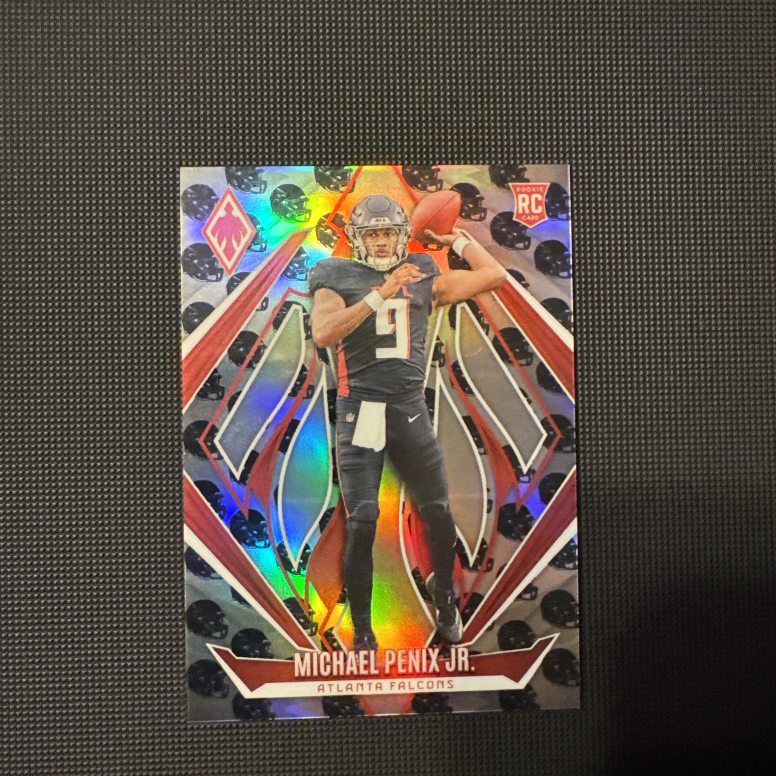 2024 Panini Phoenix - Michael Penix Jr #229 Team Helmet /399 Atlanta Falcons RC