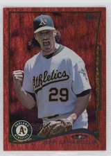 2014 Topps Update Red Hot Foil Jeff Samardzija #US-92 0y59