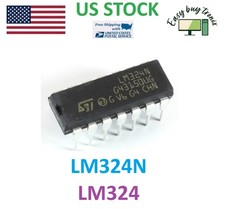 5PCS Original Texas Instruments LM324N LM324 - Low Power Quad Op-Amp - New IC