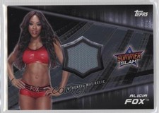 2016 Topps WWE Divas Revolution Mat Relics Silver 40/50 Alicia Fox 7bt