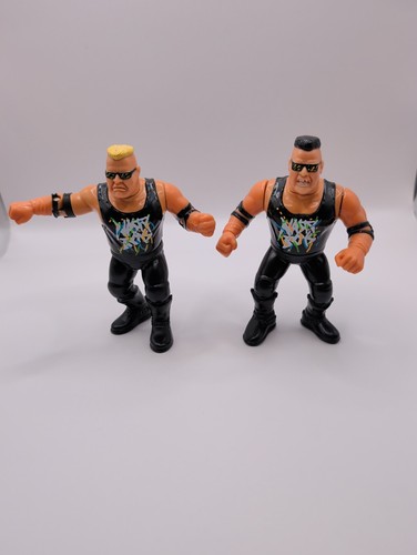 WWF Hasbro The Nasty Boys Knobbs And Sags...
