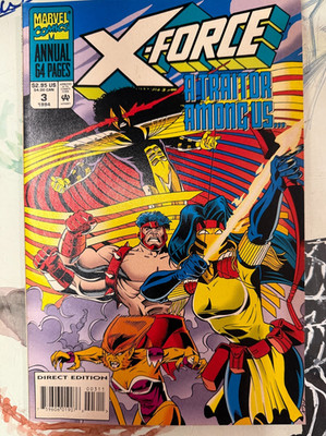 X-FORCE ANNUAL #3 Nicieza-Wieringo-Lowe-Krueger-LaRosa Original USA (K)*