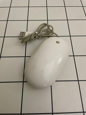Apple Mighty Mouse Weiß USB Voll Funktionsfähig Original