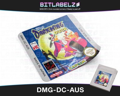 Darkwing Duck [DMG-DC-AUS] Game Boy Label