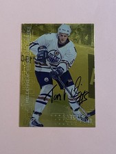 Tom Poti 1999-00 ITG Be A Player Gold Auto Autograph