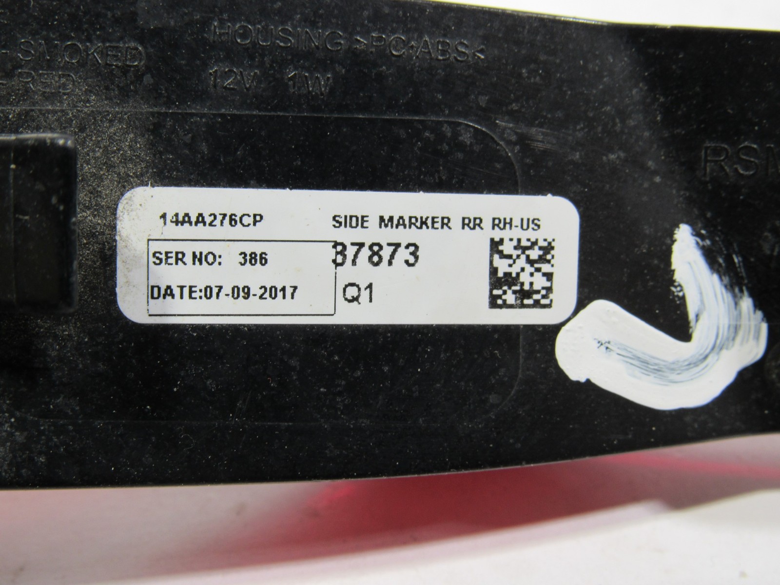 17-23 Mclaren 720S 2018 Rear Right Passenger Bumper Marker Light Lamp !#4