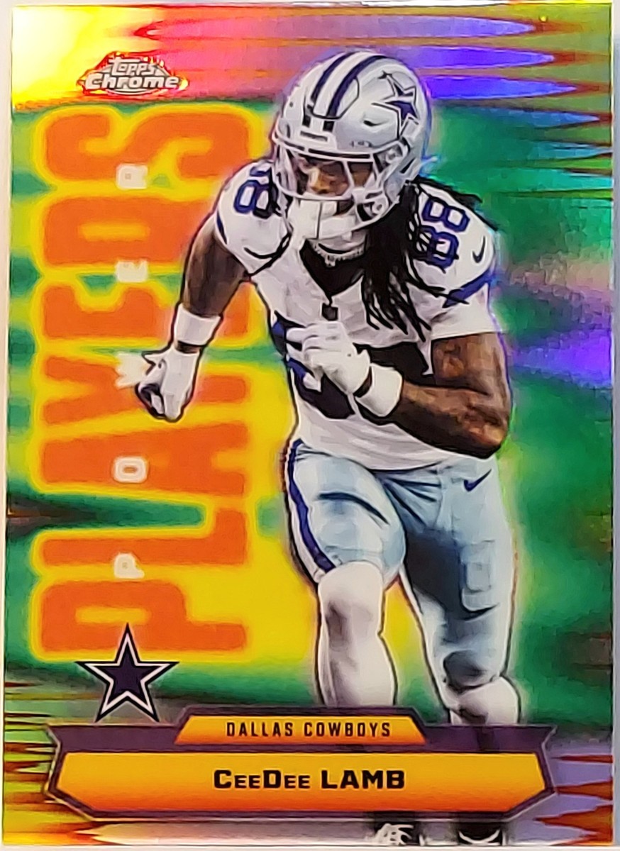 2025 Topps Chrome Football Refractor Power Players CeeDee Lamb