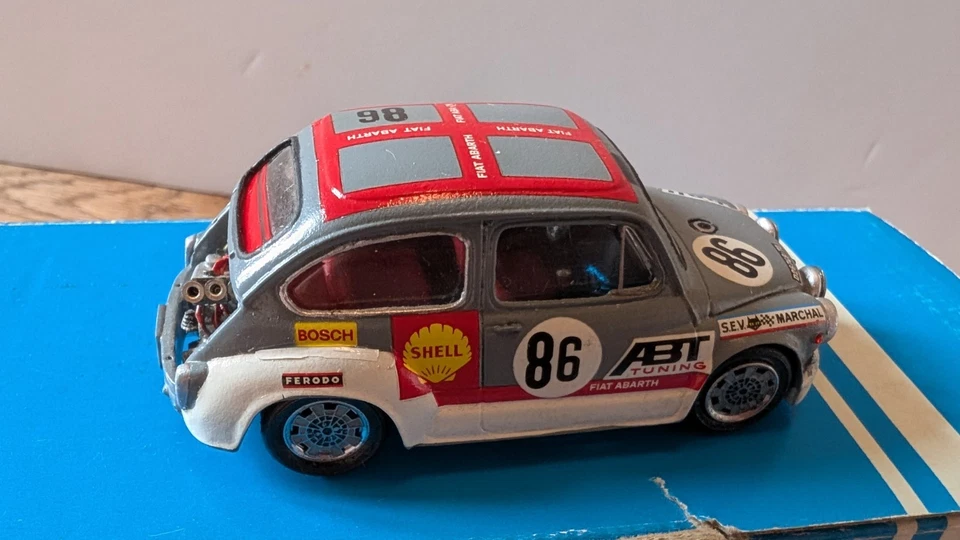 PROVENCE MOULAGE 1/43 FIAT ABARTH 1000 24H DE SPA KIT RESINE - Photo 4/4
