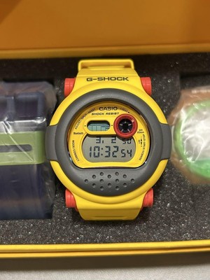 CASIO G-SHOCK G-B001MVE-9JR 令和復刻ジェイソン 黄色 DW-001シリーズ