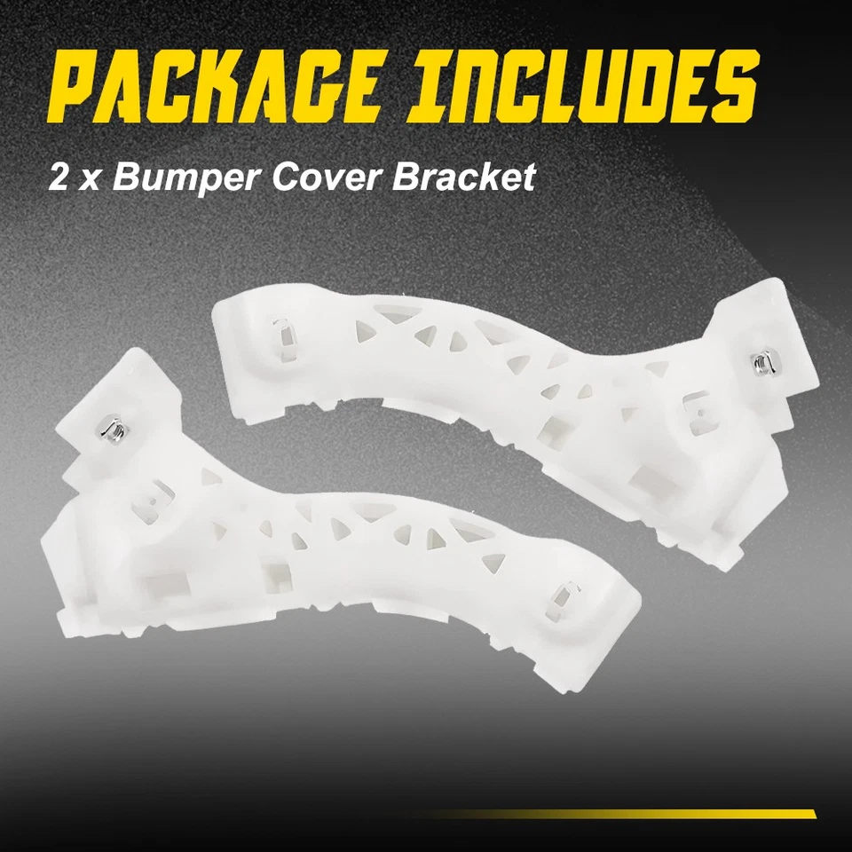 Soportes de parachoques delanteros L+R blanco para Mazda 3 2004-2008 BN8V500U1C MA1033100 2-20X Foto 4 de 4