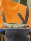 Scrimshaw Shrade Stockman 3 Blade With Flying Ducks Sc505 usa made — photo 1