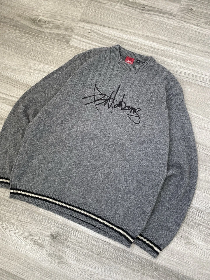 Vintage Billabong Embroidered Logo Knit Sweater Size L - Image 2 of 4