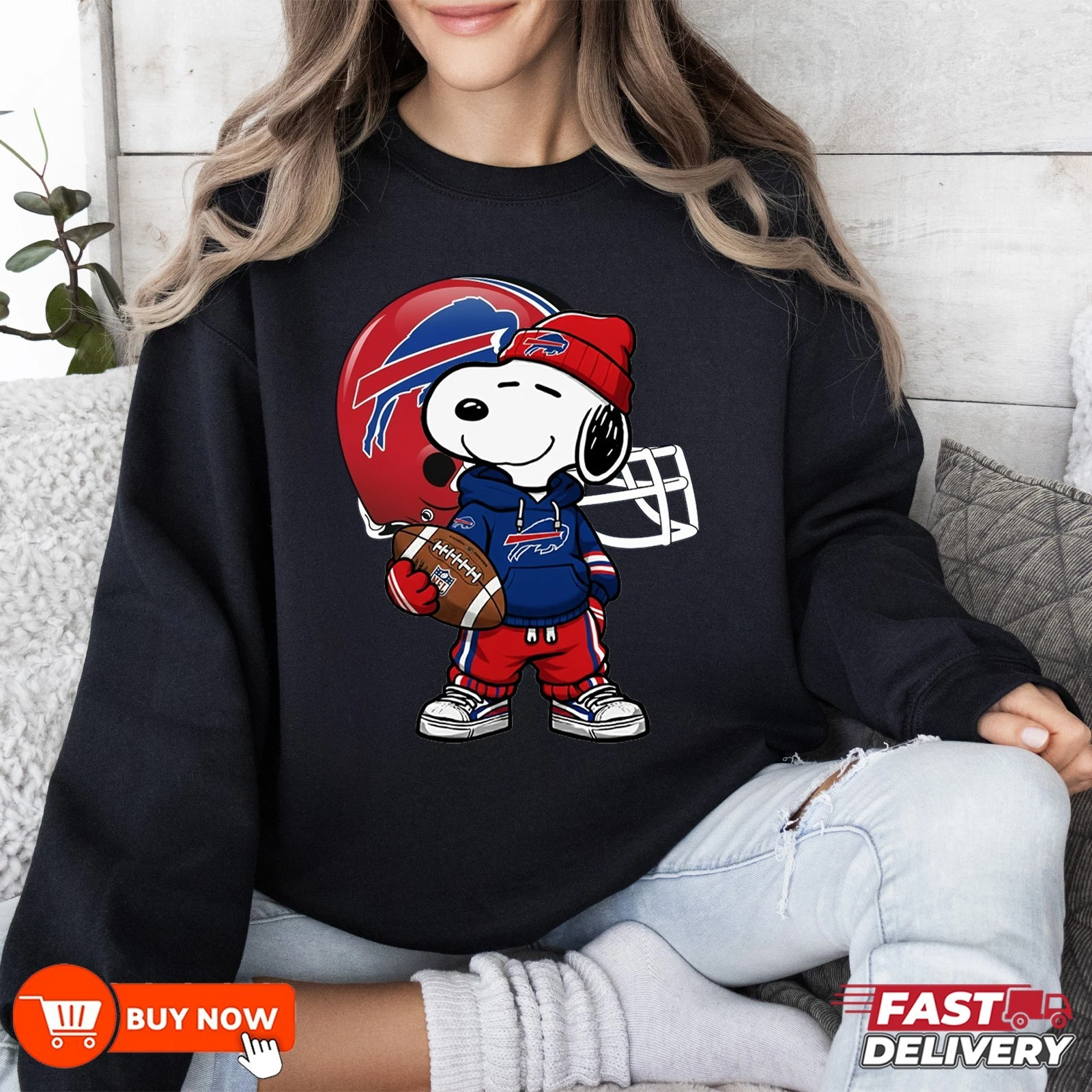 Buffalo Bills Football Sweatshirt