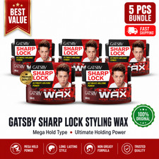 GATSBY Hair Dressing Pomade Mega Hold Strong Shine Hard Styling Japan Original