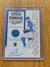 2020 Panini Contenders - Retro 1998 Rookie Ticket Tony Gonsolin auto