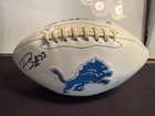 DARIUS SLAY SIGNED DETROIT LIONS LOGO FOOTBALL- JSA COA